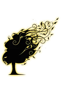 Generic fantastical tree icon.